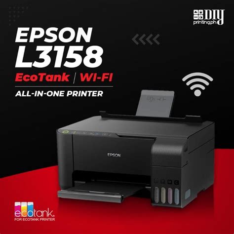Epson L3158 3 in 1 Printer With WiFi .